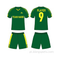 Design time de futebol Treinando uniformes de camisas de futebol personalizadas